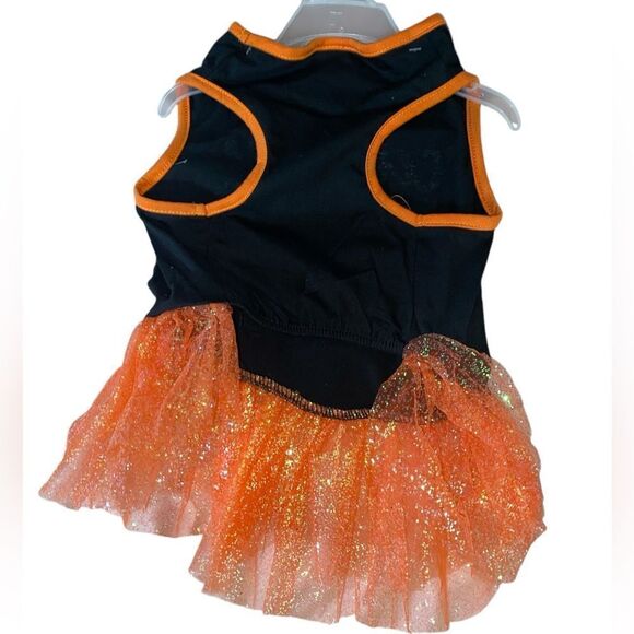 Candy Corn Cutie Dog TuTu Dress - Picture 4 of 5